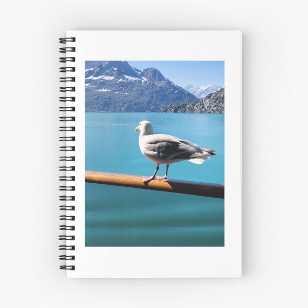 Item preview, Seagull on Cruise Ship Railing in Pacific Ocean by Alaska designed and sold by TerraeVagus.