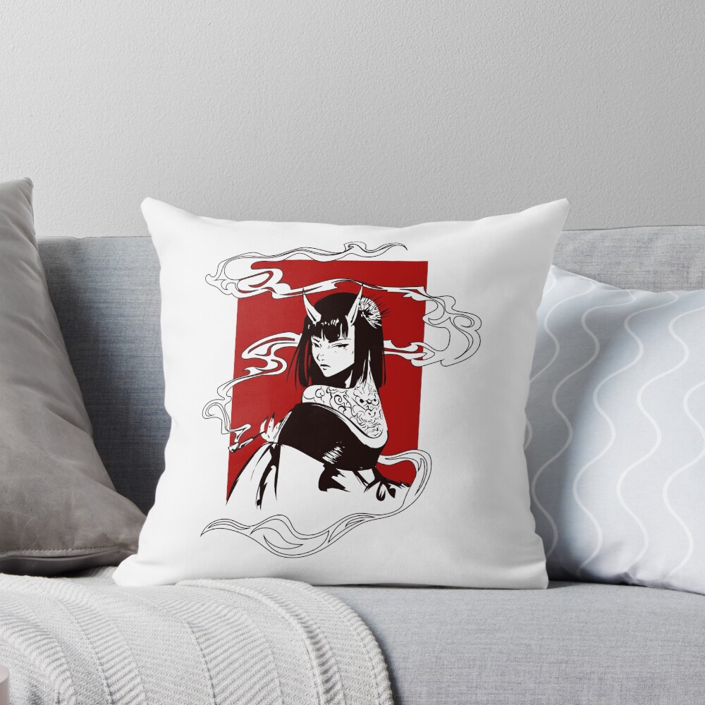 Item preview, Throw Pillow designed and sold by RedGraph.