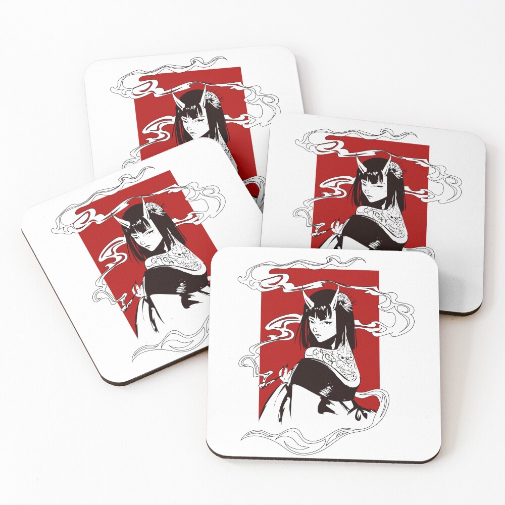 Item preview, Coasters (Set of 4) designed and sold by RedGraph.