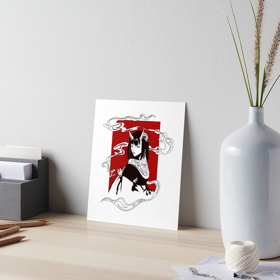 Item preview, Art Board Print designed and sold by RedGraph.