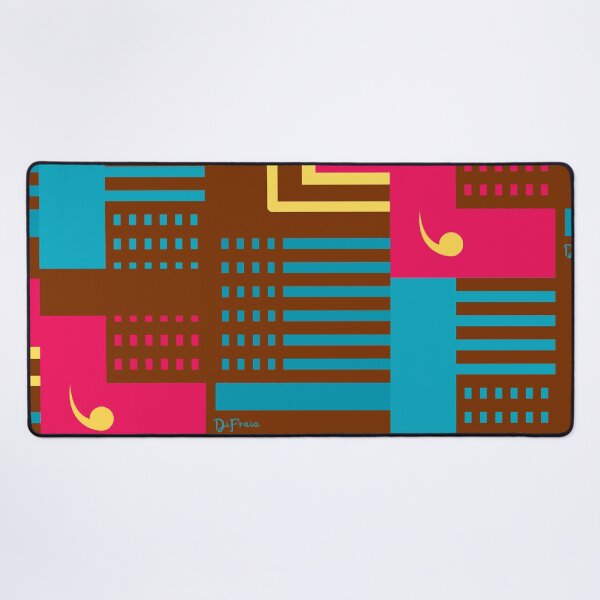 Item preview, Listras azul, rosa, amarelo e marrom designed and sold by DiFraia Studio.