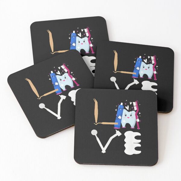 Item preview, Cute Dental Love Toothpaste Toothbrush Mirror Art designed and sold by votoygmwd.