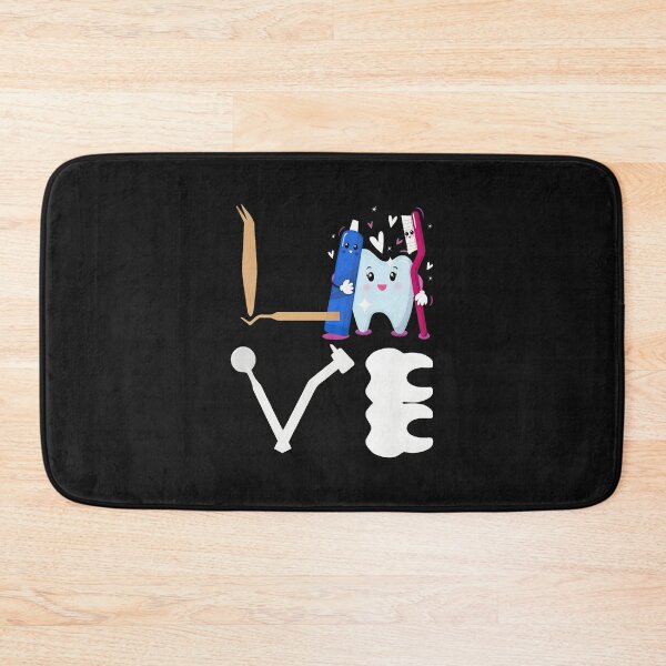 Item preview, Cute Dental Love Toothpaste Toothbrush Mirror Art designed and sold by votoygmwd.