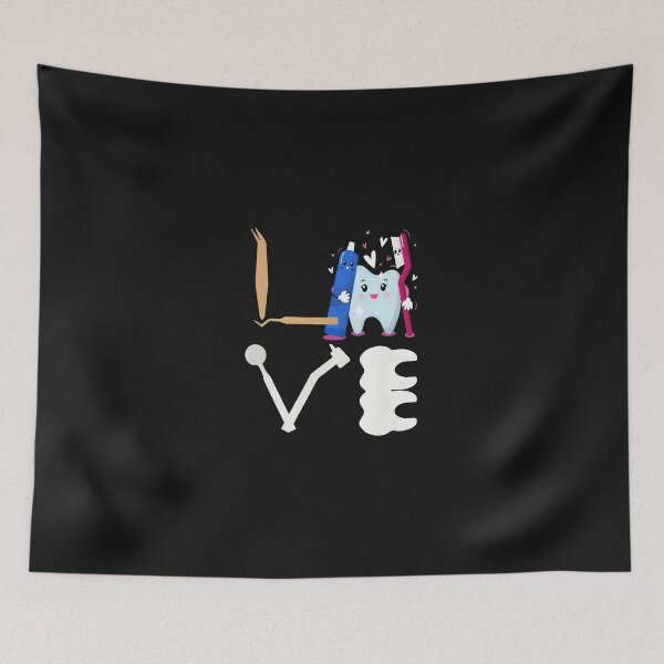 Item preview, Cute Dental Love Toothpaste Toothbrush Mirror Art designed and sold by votoygmwd.