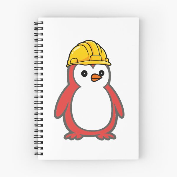 Item preview, Construction worker Pippo – Funny penguin with construction helmet for craftsmen & construction sites Humor designed and sold by Pippo-Penguin.