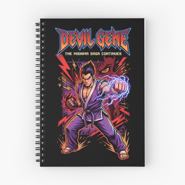 Item preview, Devil Gene Mishima Saga Retro Arcade designed and sold by chesterosul.