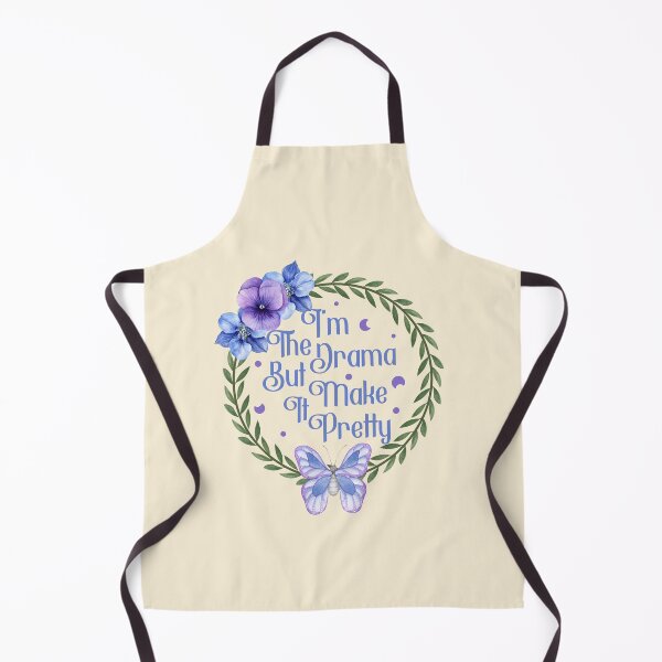 Item preview, I'm The Drama But Make It Pretty - Sassy Floral Butterfly Wreath designed and sold by the-Z3nith.