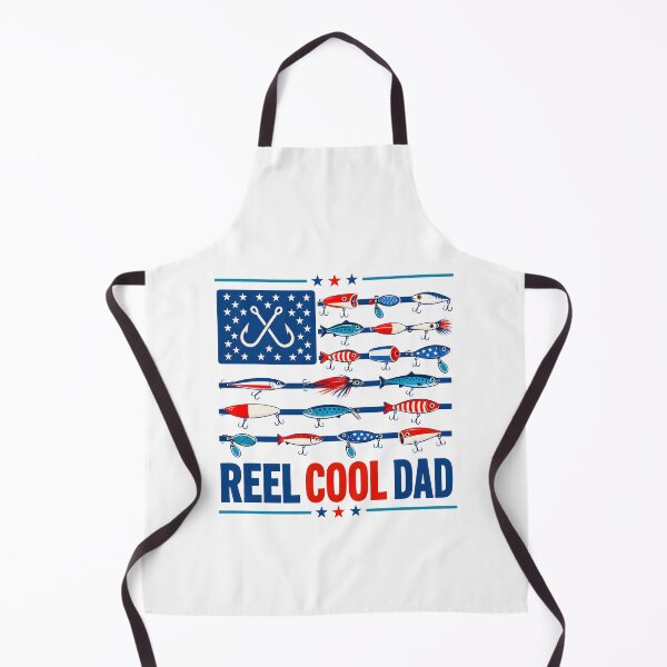 Item preview, Reel Cool Dad American Flag Fishing designed and sold by Randomera.
