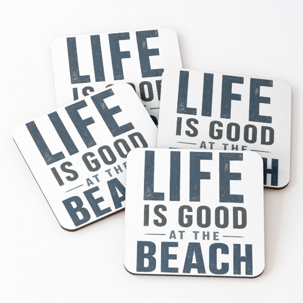 Item preview, Life is good at the beach designed and sold by PamLeeDesign.