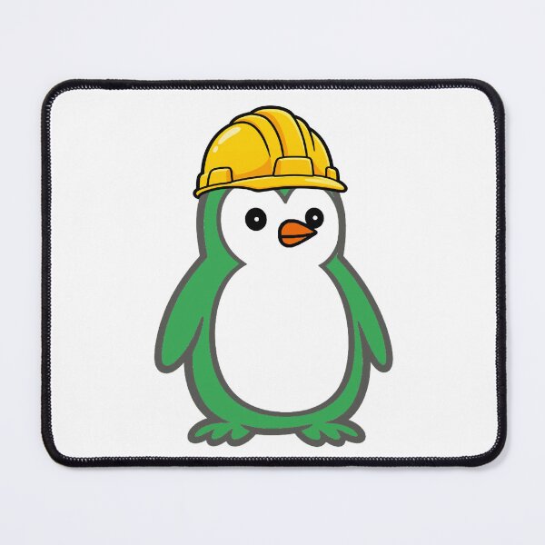 Item preview, Construction worker Pippo – Funny penguin with construction helmet for craftsmen & construction sites Humor designed and sold by Pippo-Penguin.