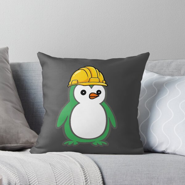 Item preview, Construction worker Pippo – Funny penguin with construction helmet for craftsmen & construction sites Humor designed and sold by Pippo-Penguin.