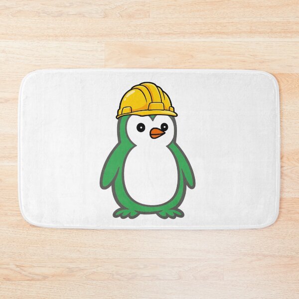 Item preview, Construction worker Pippo – Funny penguin with construction helmet for craftsmen & construction sites Humor designed and sold by Pippo-Penguin.