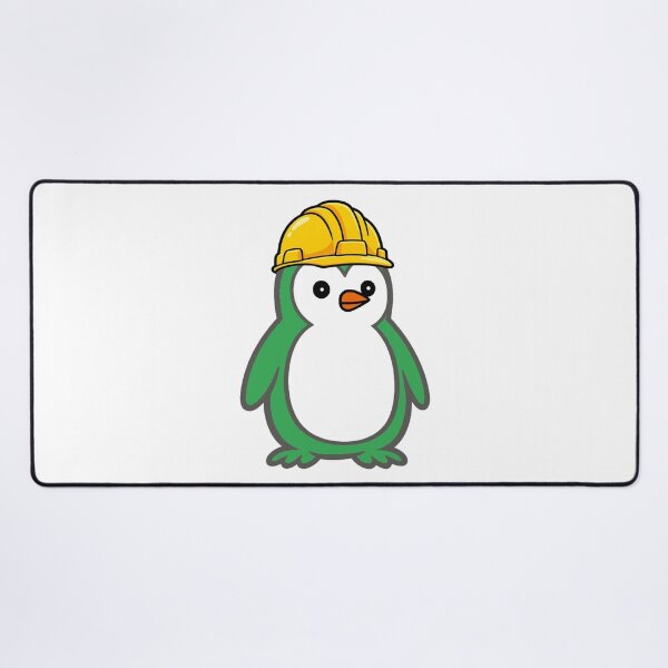Item preview, Construction worker Pippo – Funny penguin with construction helmet for craftsmen & construction sites Humor designed and sold by Pippo-Penguin.