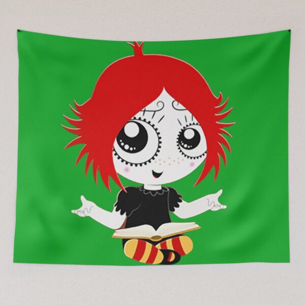 Item preview, Ruby Gloom with a Book designed and sold by QueenAlicorn.