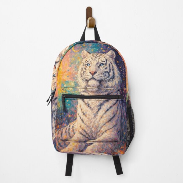 Item preview, White Tiger Mystical Beauty Painting designed and sold by GalleryKauffeld.
