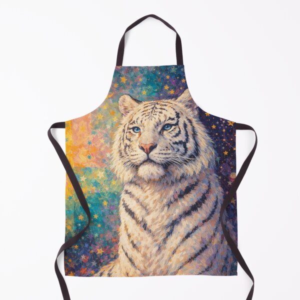 Item preview, White Tiger Mystical Beauty Painting designed and sold by GalleryKauffeld.