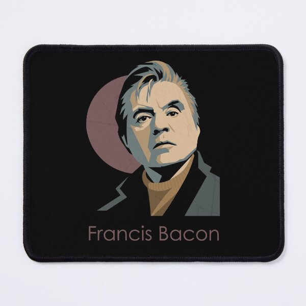 Item preview, Francis Bacon Portrait – Minimalist Geometric Art designed and sold by FULLER FACTORY.