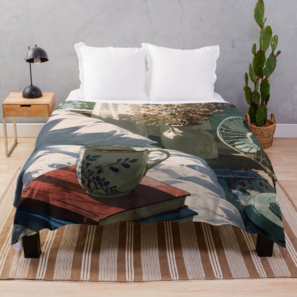 Item preview, Lofi Bedroom: Morning Haze Corner designed and sold by bapupa.