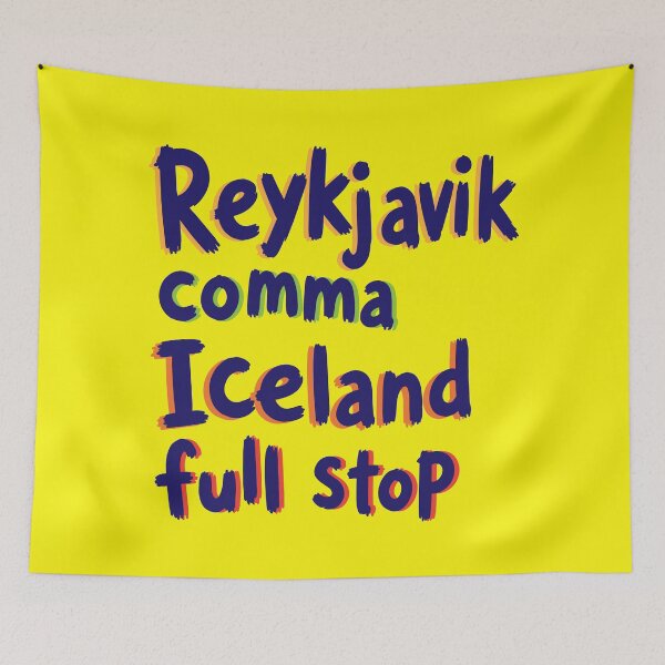 Item preview, Reykjavik comma Iceland full stop designed and sold by eldram.
