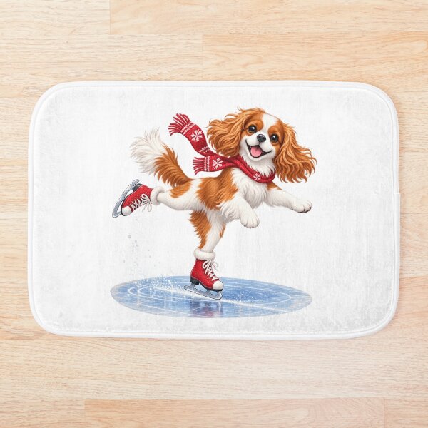 Item preview, Blenheim Cavalier Ice Skating designed and sold by SpottyRainbow.