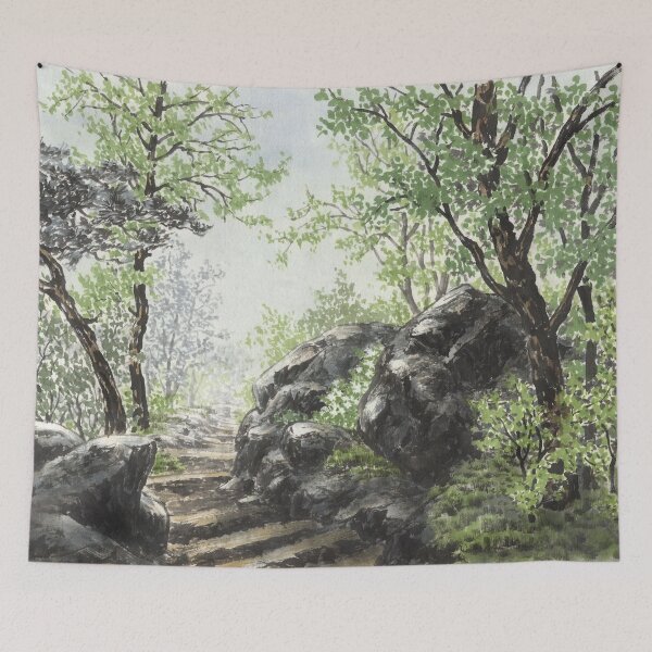 Item preview, June 8th birthday flower Jasmine Landscape designed and sold by 366birthflower.