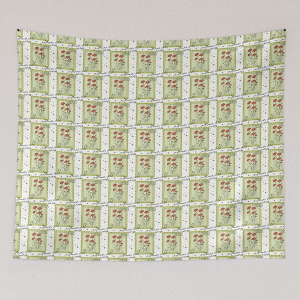 Item preview, Flower Child Energy Vintage Stamp designed and sold by Reicrea.