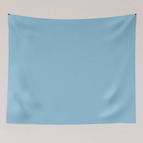 Item preview, Solid Sky Blue Minimalist Color Design designed and sold by Purple Moon .