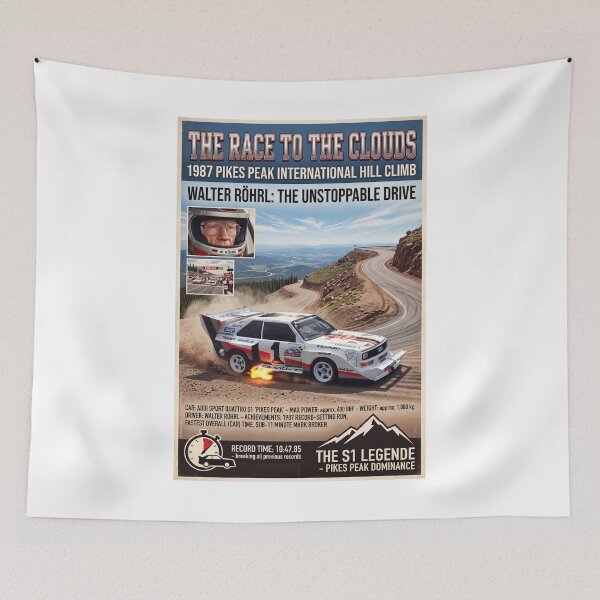 Item preview, Walter Röhrl 1987 Pikes Peak designed and sold by Theodor Decker.