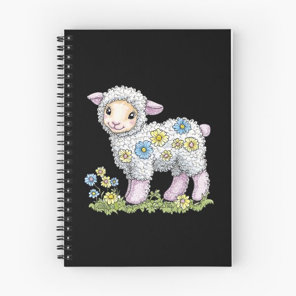 Item preview, Fanciful Flower-Adorned Lamb designed and sold by sreabby.