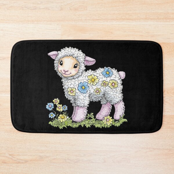 Item preview, Fanciful Flower-Adorned Lamb designed and sold by sreabby.