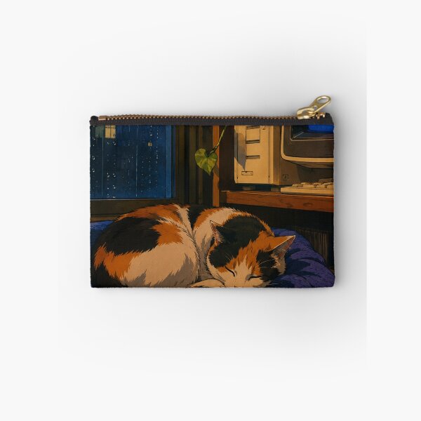 Item preview, Lofi Bedroom: Rainy Desk Nook designed and sold by bapupa.