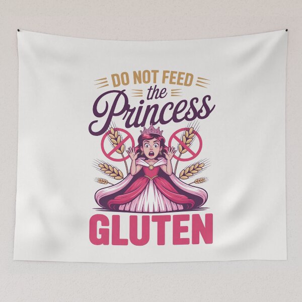 Item preview, Do Not Feed The Princess Gluten  designed and sold by ManiaGrania.