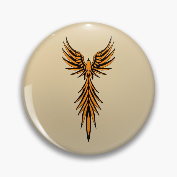 Item preview, Orange Phoenix Tribal Firebird Graphic designed and sold by URSM.