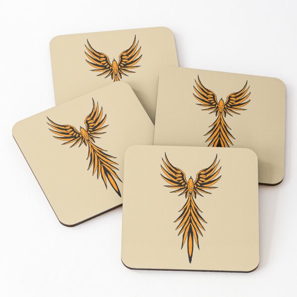 Item preview, Orange Phoenix Tribal Firebird Graphic designed and sold by URSM.