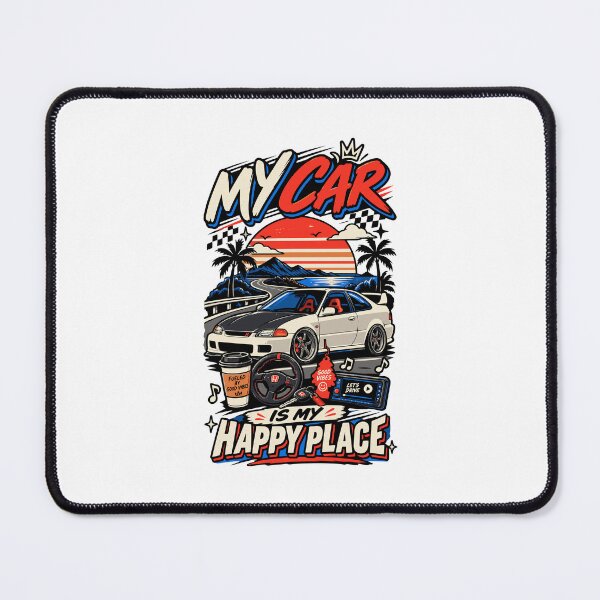 Item preview, My Car Is My Happy Place designed and sold by RAS-77.