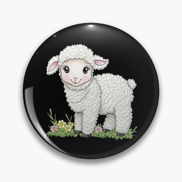 Item preview, Charming Cartoon Lamb designed and sold by sreabby.