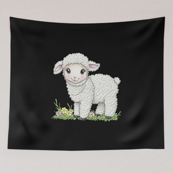 Item preview, Charming Cartoon Lamb designed and sold by sreabby.