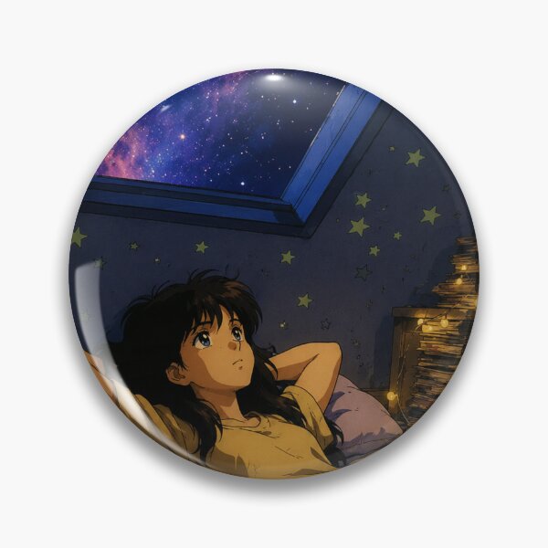 Item preview, Lofi Bedroom: Starry Loft designed and sold by bapupa.