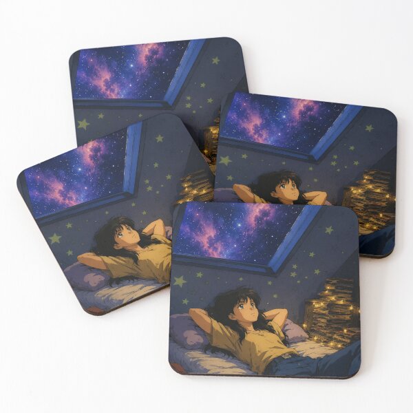 Item preview, Lofi Bedroom: Starry Loft designed and sold by bapupa.