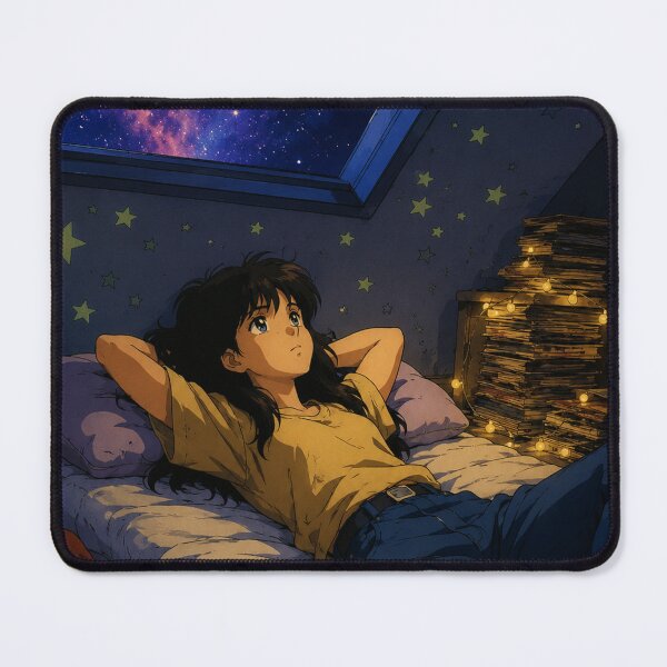 Item preview, Lofi Bedroom: Starry Loft designed and sold by bapupa.
