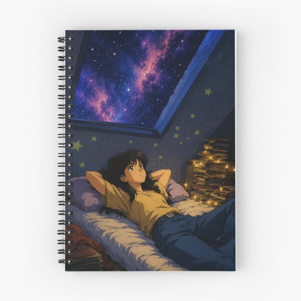 Item preview, Lofi Bedroom: Starry Loft designed and sold by bapupa.