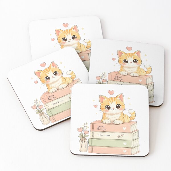 Item preview, Cat Book Lover – Cute Reading Cat designed and sold by Cool Tee World .