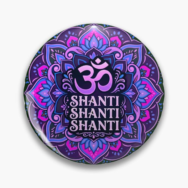Item preview, Om Shanti Shanti Shanti designed and sold by shantilovesart.