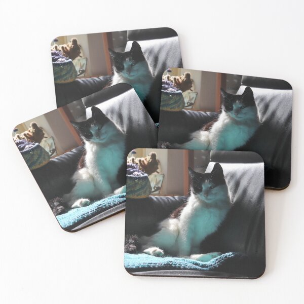Item preview, Sunlit Cat on Sofa designed and sold by cuprum.