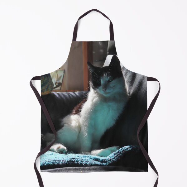 Item preview, Gato bañado por el sol en el sofá designed and sold by cuprum.