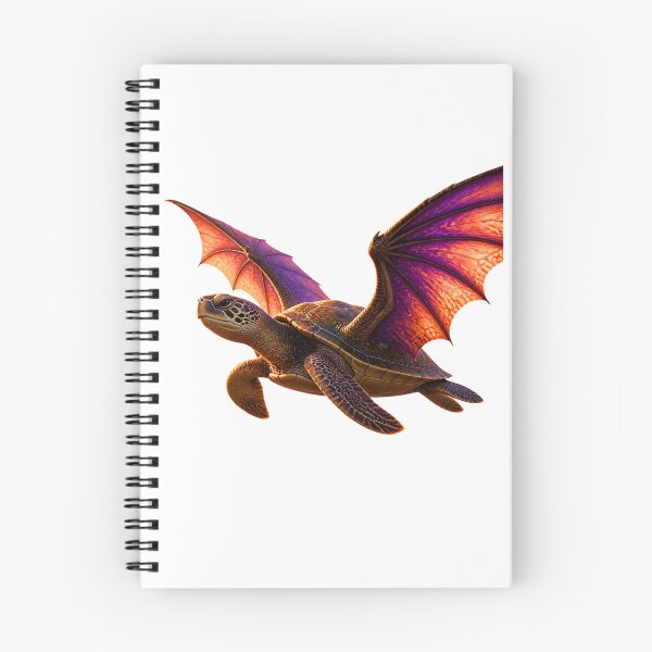 Item preview, Magical Flying Sea Turtle with Dragon Wings designed and sold by Mementoo.