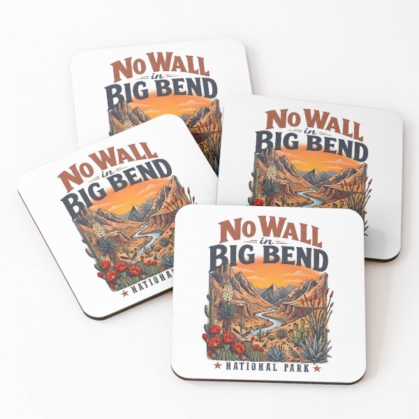 Item preview, No Wall in Big Bend National Park  designed and sold by Aureliuszorp.