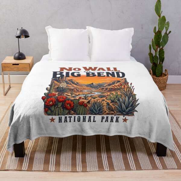 Item preview, No Wall in Big Bend National Park designed and sold by Aureliuszorp.