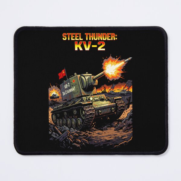 Item preview, Steel Thunder KV-2 Heavy Tank Retro Arcade designed and sold by chesterosul.
