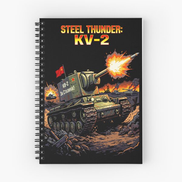 Item preview, Steel Thunder KV-2 Heavy Tank Retro Arcade designed and sold by chesterosul.